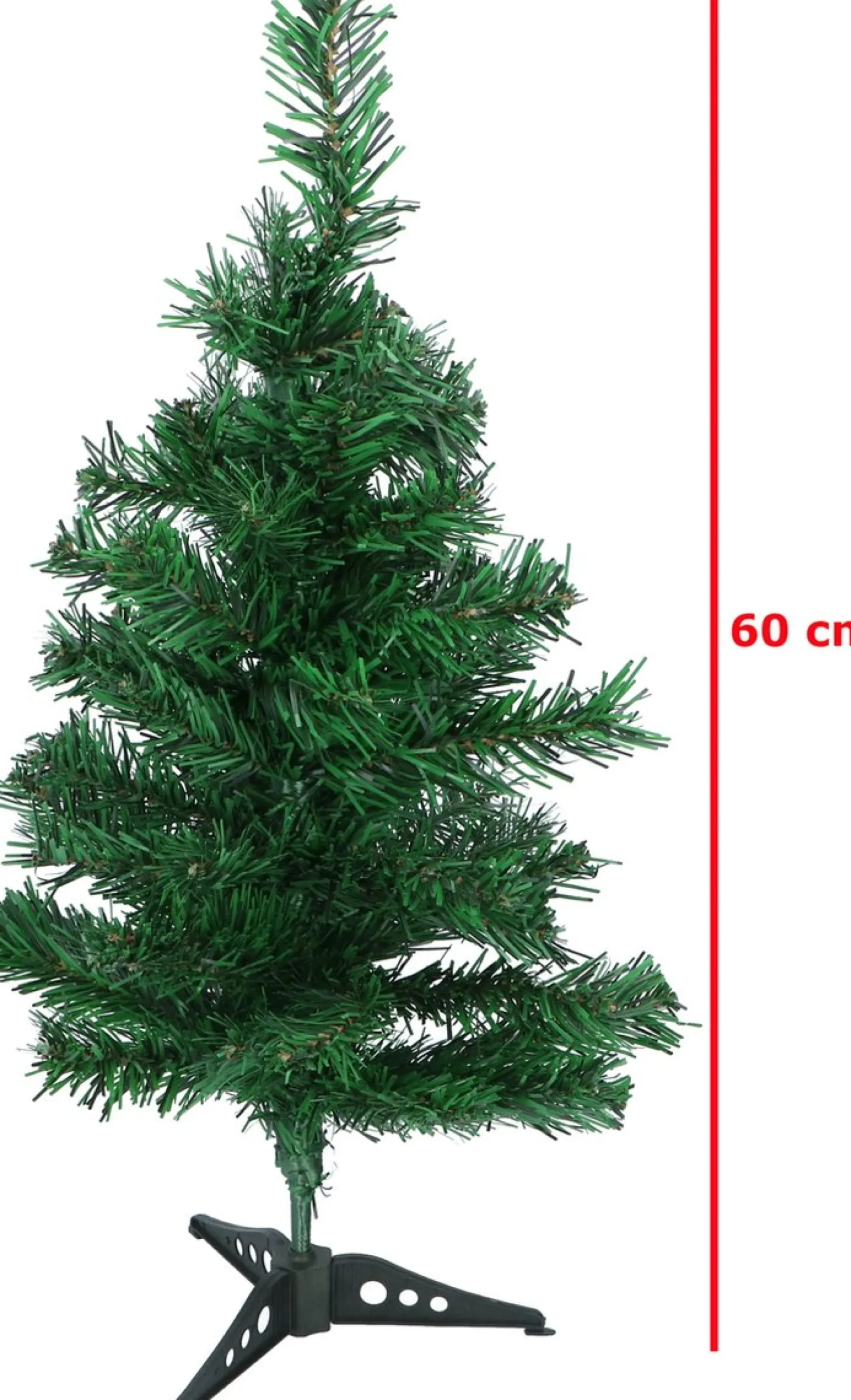 Christmas gifts Kunstkerstboom - Kerstdecoratie Voor Binnen - 60 Toppen - 60 Cm - Groen Online