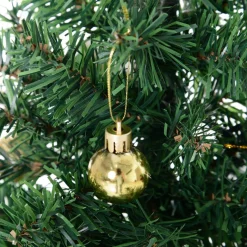 ChristmasGoodz - Kunstkerstboom - Kunstkerstboom Met Verlichting - 15 Led - Kerstballen - 60 Cm - Kerstboom Met Versiering Cheap