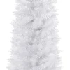 ChristmasGoodz - Kunstkerstboom - Smalle Kunstkerstboom - Smalle Kerstboom - Wit - 180 Cm Discount