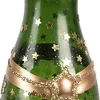 Clayre u0026 Eef Kersthanger>Clayre & Eef Kersthanger Fles 12 Cm Groen Glas Kerstboomversiering