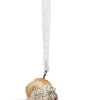Clayre u0026 Eef Kersthanger>Clayre & Eef Kersthanger Hond 6X2X8 Cm Bruin Polyresin Kerstbal
