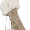 Clayre u0026 Eef Kerstsokken>Clayre & Eef Kerstsok 20 Cm Beige Synthetisch