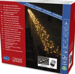 Konst Smide Clusterverlichting Voor Binnen En Buiten - 8 Functies - 960 Leds – 2100K Amber – 7,2 Meter – Kerstverlichting – Ip44 – Incl. Transformator Shop