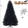 COAST™ Coast Grote Kunstkerstboom Halloween - Zwart - 225 Cm Discount