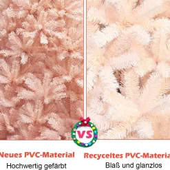 COAST™ Coast Kunstkerstboom Met Metalen Standaard - Roze - 180 Cm Online