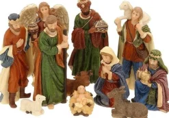 Generic Kerststallen>Crechedenoel Kerststal Figuren - 11-Delig - Polystone