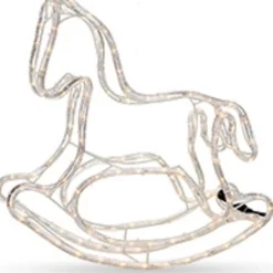 * 3D Hobbelpaard Lichtslang Met (216 Lampjes)Decorative Lighting Kerst Hot