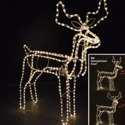 DecorativeLIghting 3D Rendier Lichtslang Met Draaiende Kop (90Cmx86Cm)Decorative Lighting Outlet