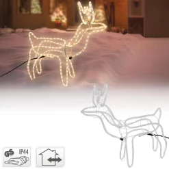 DecorativeLIghting 3D Rendier Lichtslang Met (216 Lampjes)Decorative Lighting Best