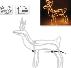 DecorativeLIghting 3D Rendier Lichtslang Met (216 Lampjes)Decorative Lighting Best