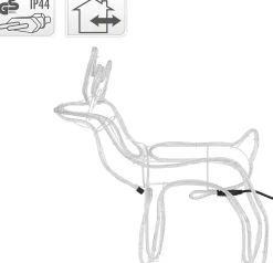 DecorativeLIghting 3D Rendier Lichtslang Met (216 Lampjes)Decorative Lighting Best