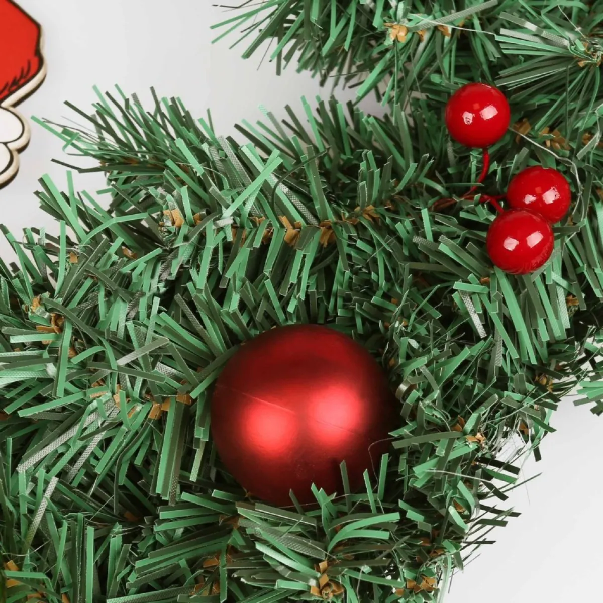 * Kerstkransen>De Grinch Kerstdeurkrans, Kerstversiering 45X45 Cm