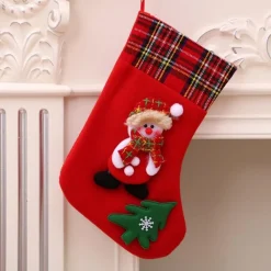 Merkloos Kerstsokken>Deardeer® Kerst Hangende Ornamenten Geschenkzakken Snoepzakjes - Kerstboomhanger, Kerstdecoratie Voor Kerstfeest