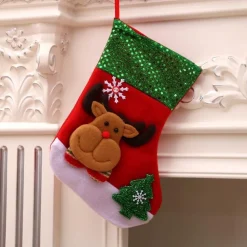 Merkloos Kerstsokken>Deardeer® Kerst Hangende Ornamenten Geschenkzakken Snoepzakjes - Kerstboomhanger, Kerstdecoratie Voor Kerstfeest