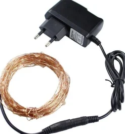 Improducts Decoratie Led Verlichting 10 Meter Koperdraad Ip65 Waterbestendig Warm Wit. Discount