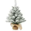 com-four Decoratieve Boom Met Decoratieve Sneeuw- En Dennentakken - Leuke Tafeldecoratie Voor De Adventstijd Best