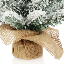 com-four Decoratieve Boom Met Decoratieve Sneeuw- En Dennentakken - Leuke Tafeldecoratie Voor De Adventstijd Best