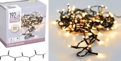 Merkloos Decorativelighting Led Verlichting - 192 Led - Warm Wit 1450 Cm Flash Sale