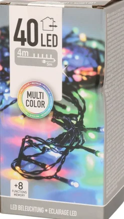 Decoris Kerstkransen></noscript> Kerstkrans - Groen - D60 Cm - 200 Takken - Incl. Verlichting Gekleurd