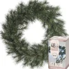 Decoris Kerstkransen> Kerstkrans - Malmo - D60 Cm - Incl. Verlichting Helder Wit