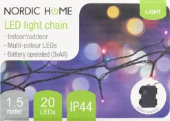Deltaco Lgt-102 Led-Lichtlus Met Timerfunctie - Voor Binnen En Buiten - 1.5 Meter - Meerkleurig Cheap