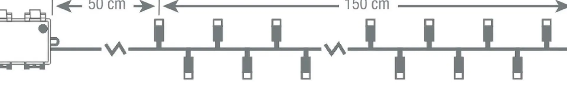 Deltaco Lgt-101 Led-Lichtlus Met Timerfunctie - Voor Binnen En Buiten - 1.5 Meter - Warm Wit Cheap