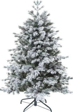 Merkloos Deluxe Kunstkerstboom Yukon Fir - Kerstboom Met Sneeuw - 150 Cm - Kerstboom Hot