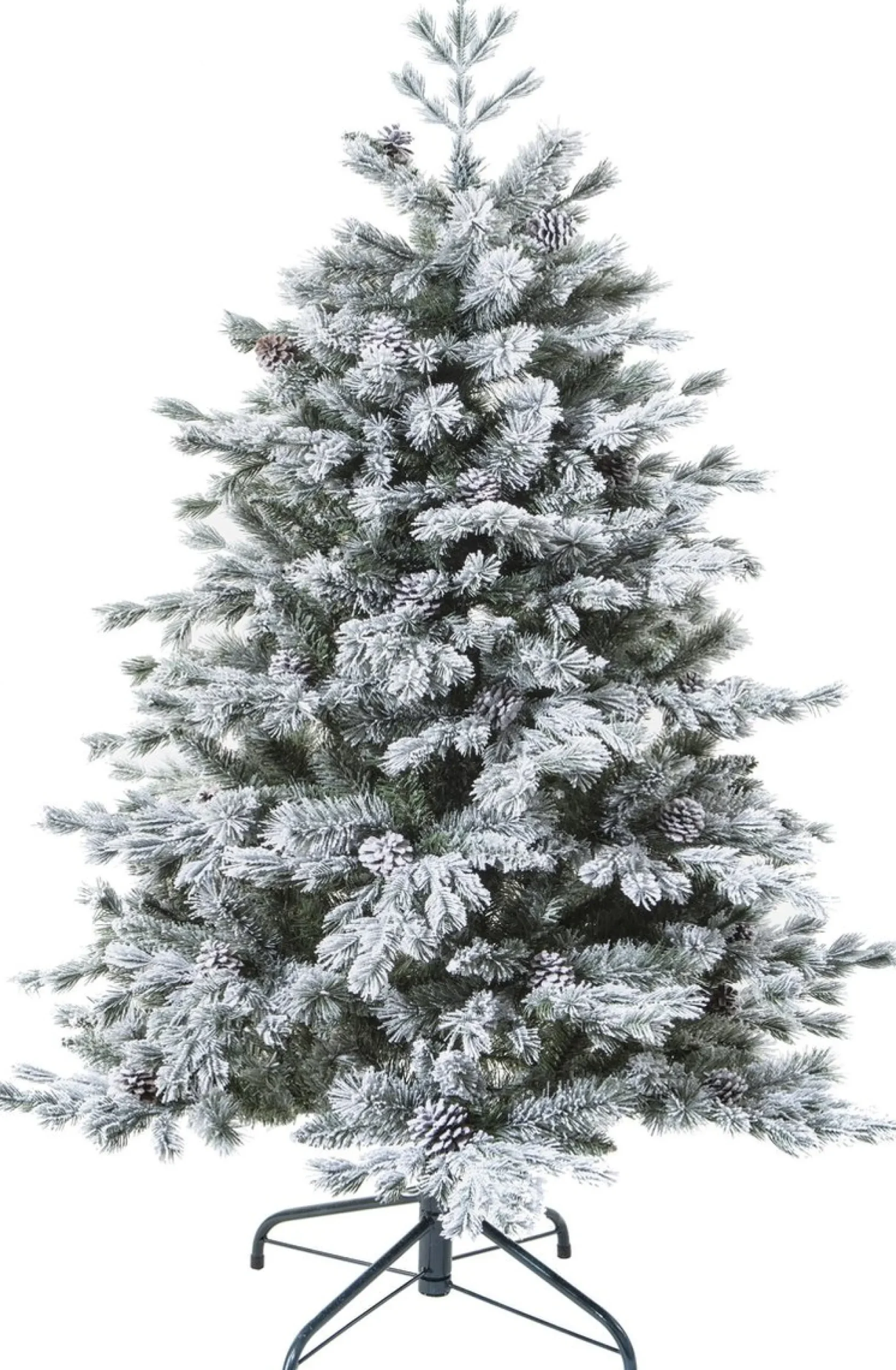 Merkloos Deluxe Kunstkerstboom Yukon Fir - Kerstboom Met Sneeuw - 150 Cm - Kerstboom Hot