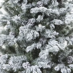 Merkloos Deluxe Kunstkerstboom Yukon Fir - Kerstboom Met Sneeuw - 150 Cm - Kerstboom Hot