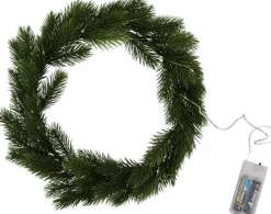 AYD Home Kerstkransen>Dennenkrans Met Led Licht - Kerstkrans - Kerstkrans - Kerstdecoratie - Kerst Versiering - Kerstboom - Kerst Krans Feestdagen - Feestdagen Krans - Kerst