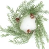 Natural Collections Kerstkransen>Dijk Kerstkrans Van Kunststof Dennentakken Met Dennenappels 30X30X5Cm