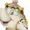 Disney Traditions (Jim Shore) Kerstboomversieringen>Disney Traditions Ornament Kersthanger Mrs. Potts &Chip 6 Cm