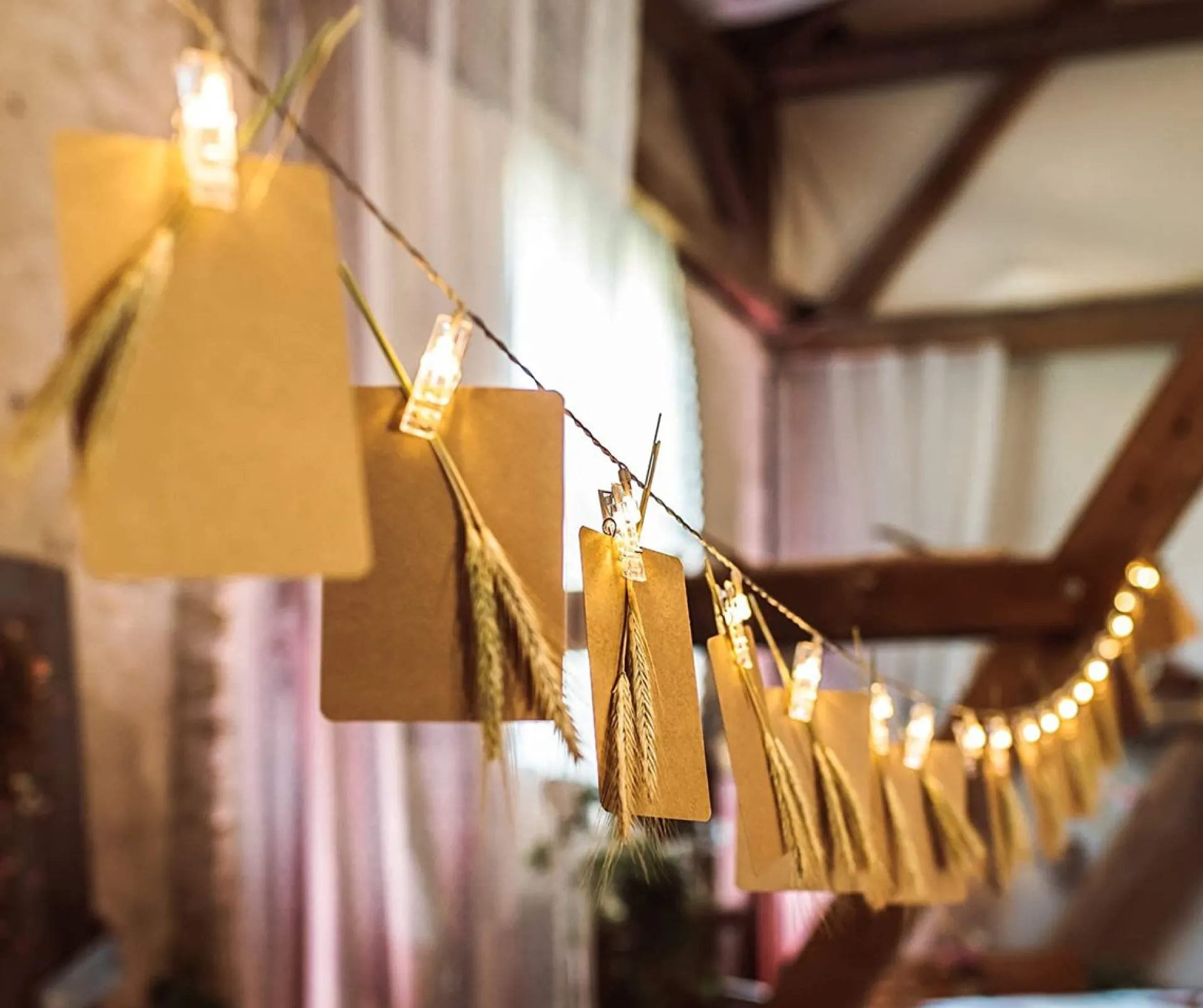 DOWO® - Soothe Lichtsnoer Binnen En Buiten - Fotoslingers - Lampjes Slinger - Lichtslinger - 6 Meter Led - 40 Lampen - Usb Opladen – Sfeerverlichting – Waterdicht Store