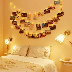 DOWO® - Soothe Lichtsnoer Binnen En Buiten - Fotoslingers - Lampjes Slinger - Lichtslinger - 6 Meter Led - 40 Lampen - Usb Opladen – Sfeerverlichting – Waterdicht Store