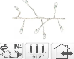Merkloos Draad - Cluster - 240Led Online