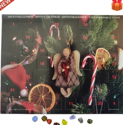 Fop en Bij Edelstenen Adventskalender 2023 - A5 Formaat 4 - Kerstmis Cadeautje Kinderen En Volwassenen - Vrouw En Vriendin Adventskalender A5 Variant 4 Store