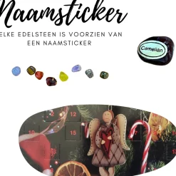 Fop en Bij Edelstenen Adventskalender 2023 - A5 Formaat 4 - Kerstmis Cadeautje Kinderen En Volwassenen - Vrouw En Vriendin Adventskalender A5 Variant 4 Store