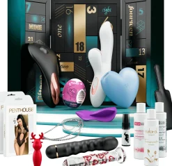 EIS Premium Erotische Adventskalender 2023 Voor Singles En Koppels, 24 Sensuele Luxe Sekscadeaus Incl. Satisfyer App Toy En Andere Satisfyer Toys, Erotische Verrassingen, Goederenwaarde 1000€ Hot