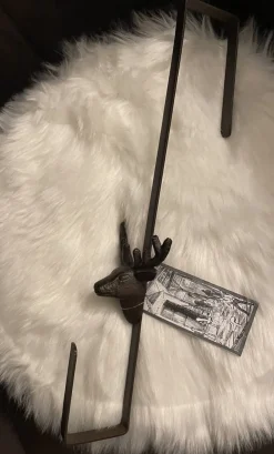 Esschert Design Kerstkransen>Eschert Design Deurkranshanger | Hert Gietijzer