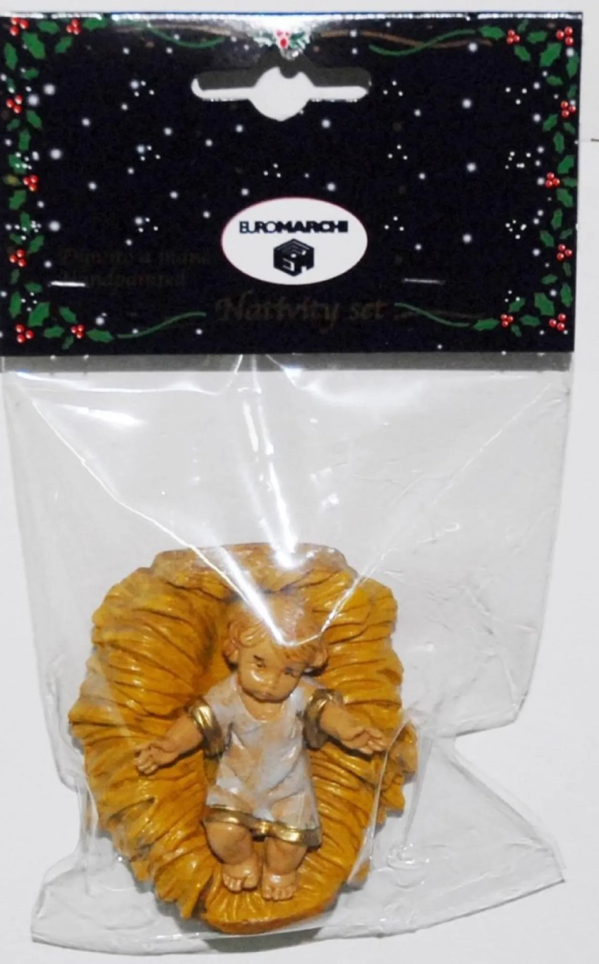 Euromarchi Kerststallen> Jezus Kerstfiguur - Beeldje Voor Kerststal - Kersthanger