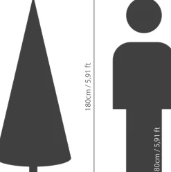 Everlands Grandis Fir Kunstkerstboom 180 Cm - Zonder Verlichting Clearance