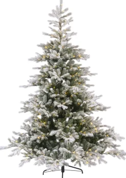 Everlands Grandis Fir Prelit Snowy Groen - Kerstboom - O152Xh210 Cm 550 Led Outlet