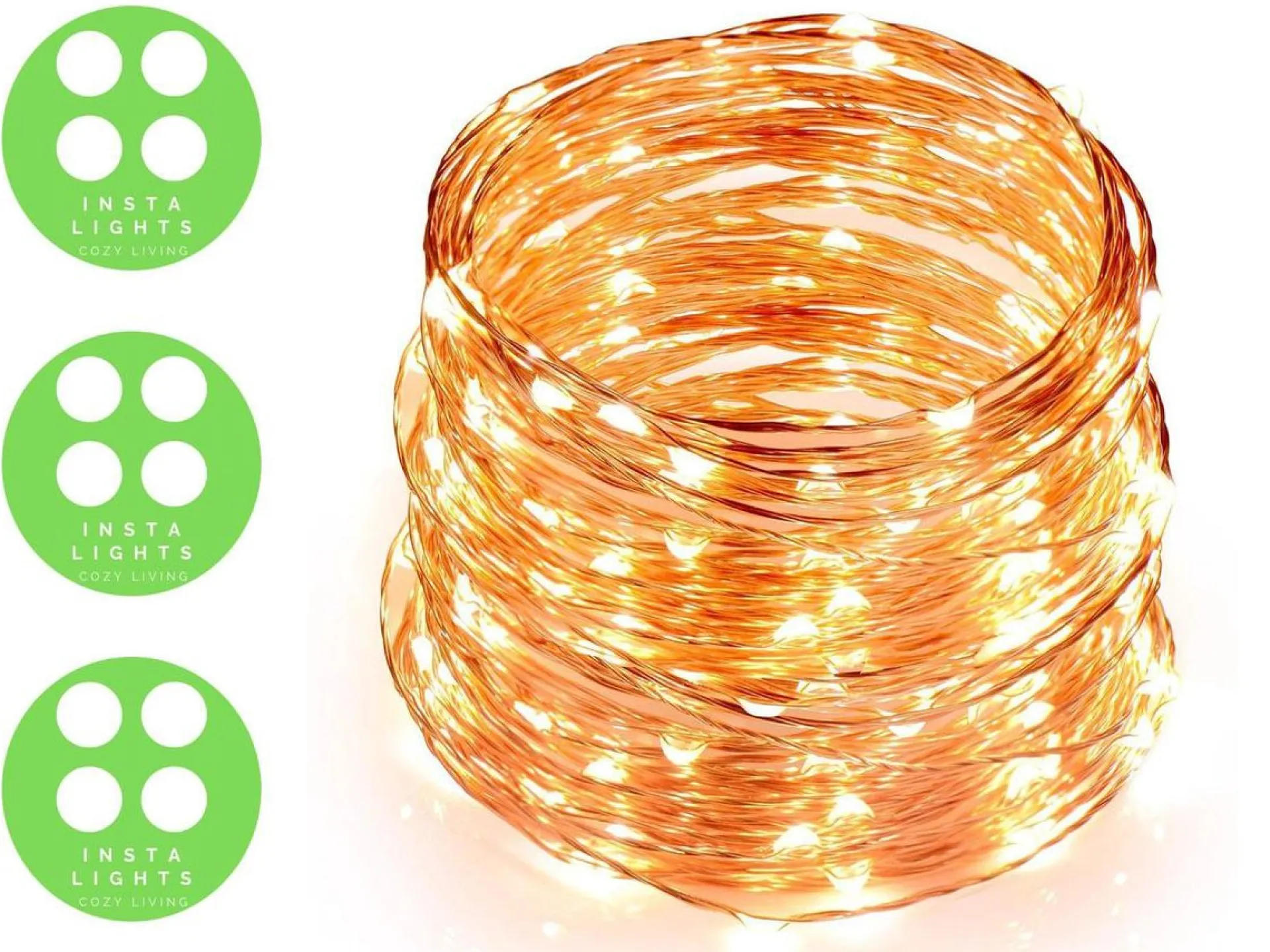 Sofisticade Fairy Lights | Lampjes Slinger | Led Lichtslinger | 10M Met 100Led In Warm Wit | Usb Aansluiting | String Light Kerstverlichting | Sfeerverlichting | Indoor Led Warm White