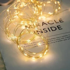 Merkloos Fairy Lights - Lampjes Slinger - Kerst Versiering - Valentijn Verlichting - Kamer Decoratie Tieners - Lichtslinger Voor Binnen & Buiten - Moederdag - Voor Mama - Partyverlichting - Lichtjes - Led Lichtsnoer - Sfeerlampjes Eter Cheap