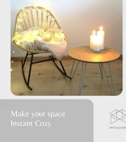 Sofisticade Fairy Lights | Lampjes Slinger | Led Lichtslinger | 5M Met 50Led In Warm Wit | Usb Aansluiting | String Light Kerstverlichting | Sfeerverlichting | Indoor Led Warm White