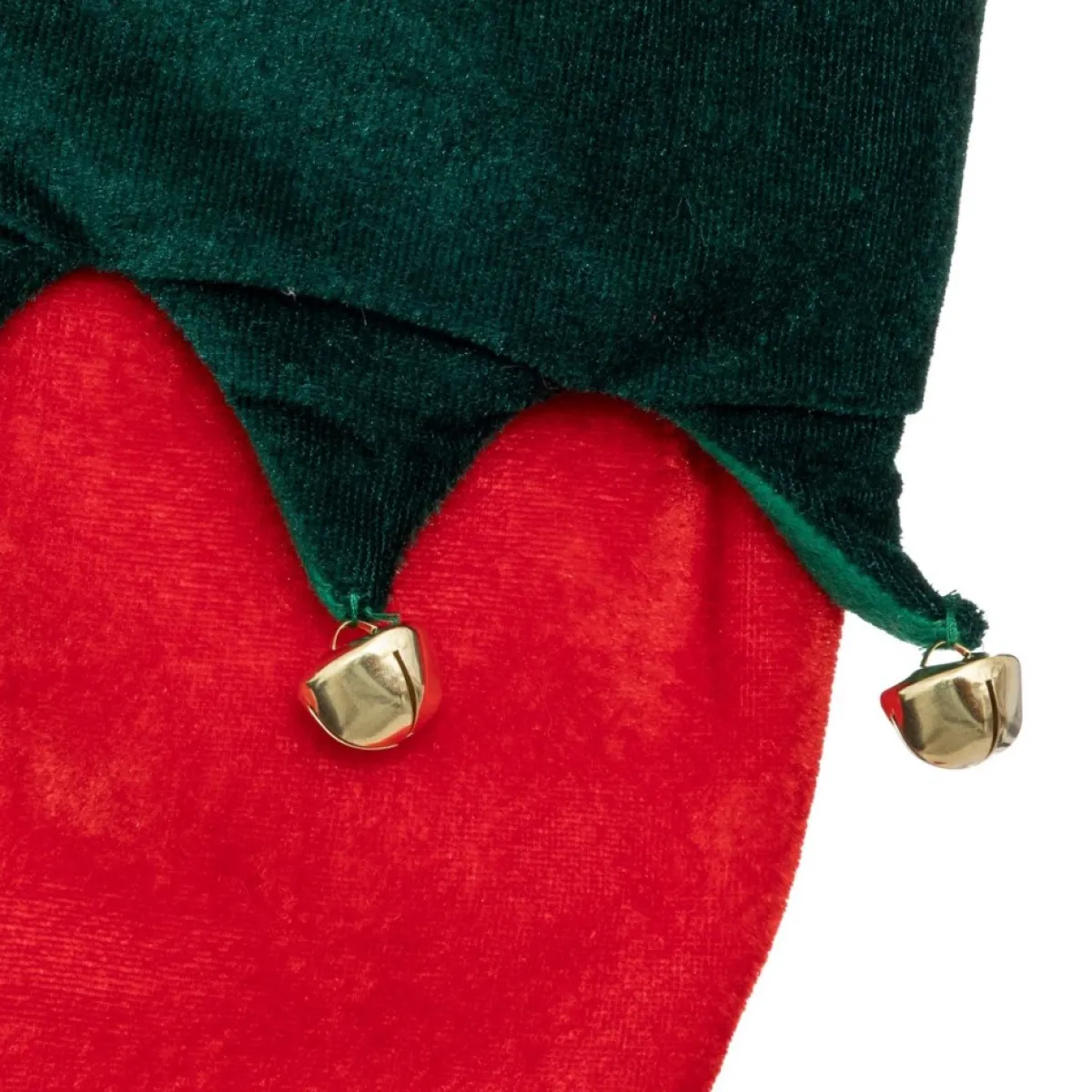 Feeric lights u0026 Christmas Kerstsokken>Feeric Christmas Decoratie Kerstsok - 2X St - Elf Laars - H45 Cm - Rood - Vilt