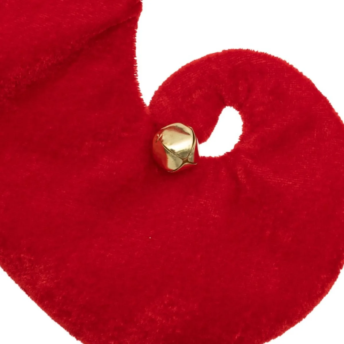 Feeric lights u0026 Christmas Kerstsokken>Feeric Christmas Decoratie Kerstsok - 2X St - Elf Laars - H45 Cm - Rood - Vilt