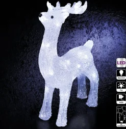 Feeric lights u0026 Christmas Feeric Christmas Rendier Met Licht - 45,5 Cm -40 Led Lampjes- Verlichte Figuren Clearance