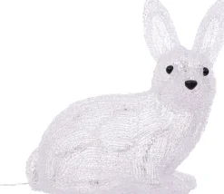 Feeric lights u0026 Christmas Feeric Lights And Christmas Konijn Met Licht - 26 Cm - 30 Led Lampjes Hot