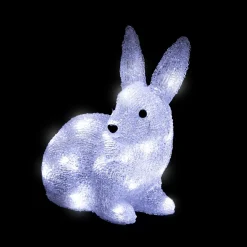 Feeric lights u0026 Christmas Feeric Lights And Christmas Konijn Met Licht - 26 Cm - 30 Led Lampjes Hot